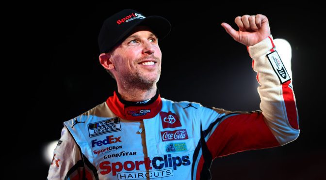 Denny Hamlin starts season healthy and newly engaged