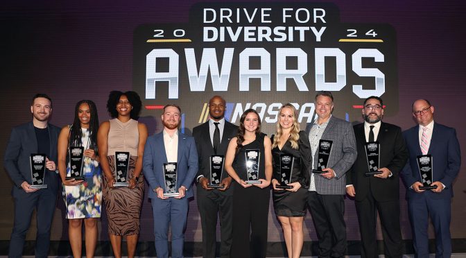 NASCAR honors diversity and inclusion advocates, taps Ally Financial as first-ever presenting partner of NASCAR Drive for Diversity Awards