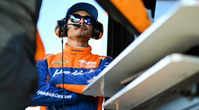 Kyle Larson completes IndyCar evaluation test at Phoenix Raceway
