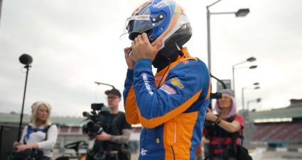 Larson on IndyCar test: ‘We were able to check a lot of boxes’