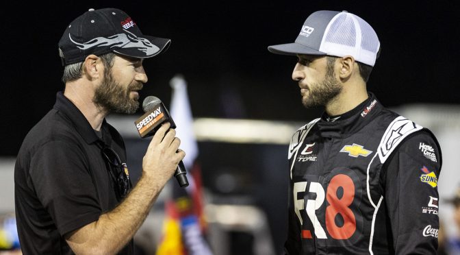 Featured Image for Chase Elliott endures quiet night at New Smyrna Speedway, comes home sixth in Clyde Hart Memorial