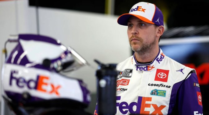 Denny Hamlin, Toyota lead the way in Friday’s Cup Series practice at Daytona
