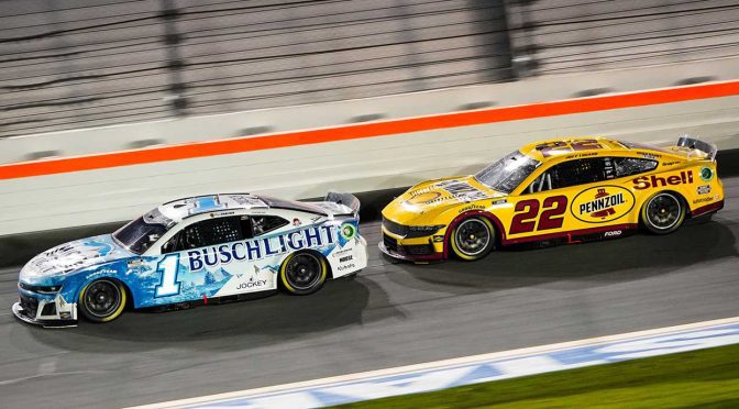 Featured Image for Ross Chastain ‘content’ after Daytona 500 bid ends with big move, last-lap crash