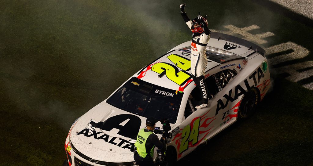 William Byron opens 2024 season with Daytona 500 win | NASCAR