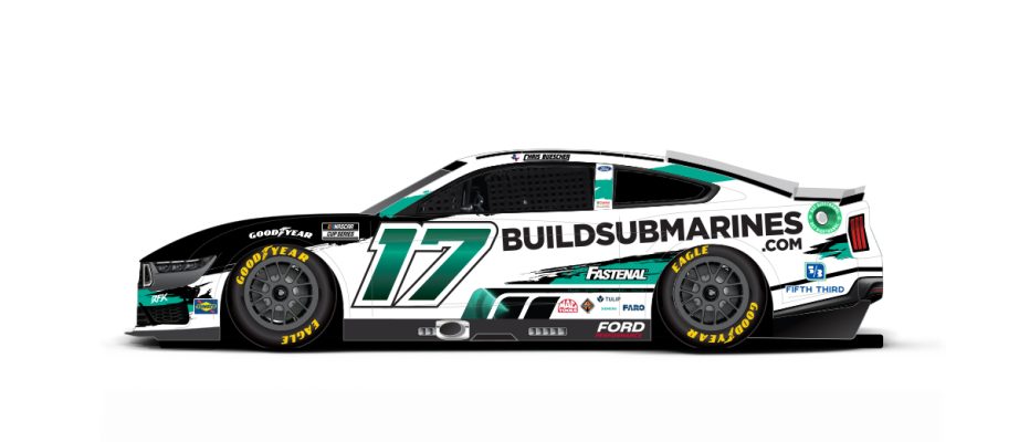 Chris Buescher's car for Atlanta-1.