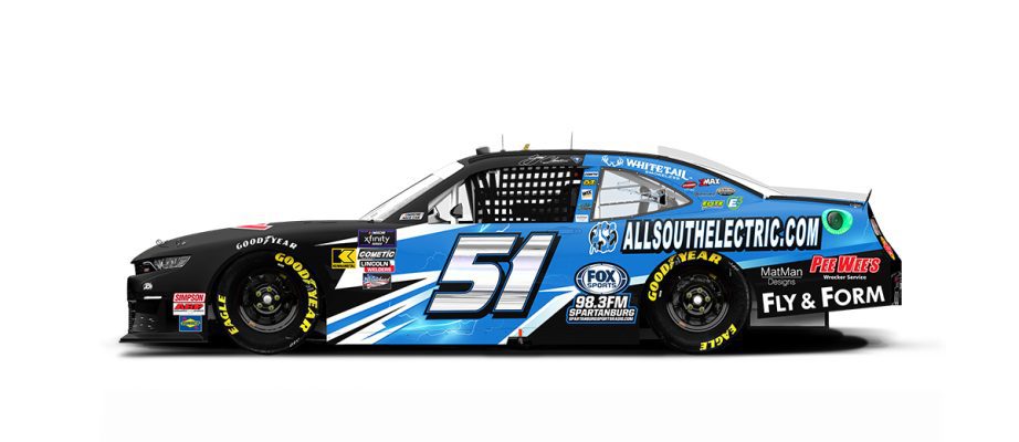 Jeremy Clements' car for Atlanta-1.