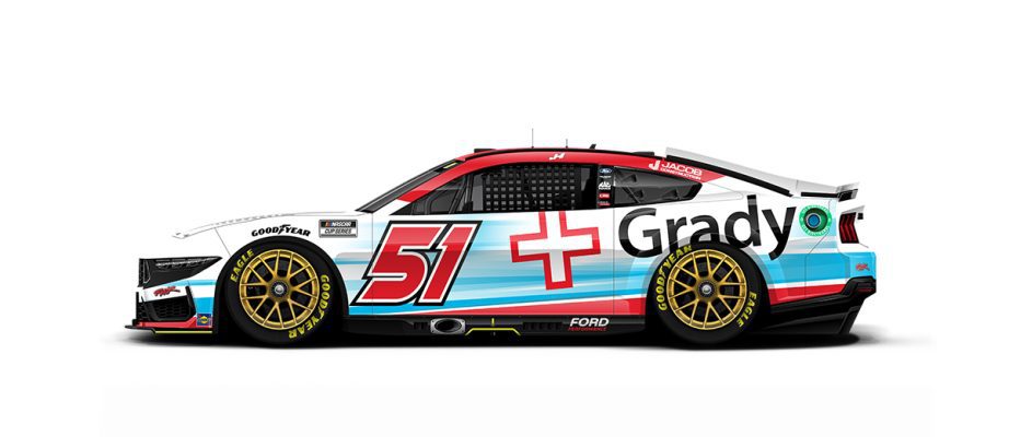Justin Haley's car for Atlanta-1.