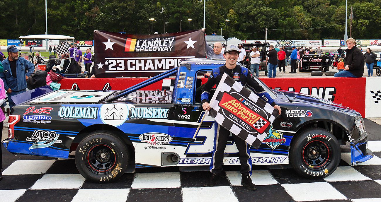 Teamwork helps Hunter Waltrip setbacks on the way to track