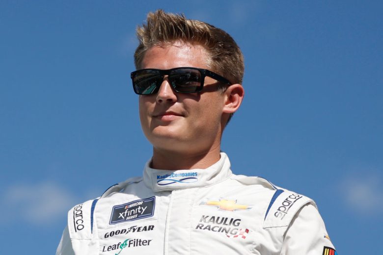 Derek Kraus looks on at Homestead.