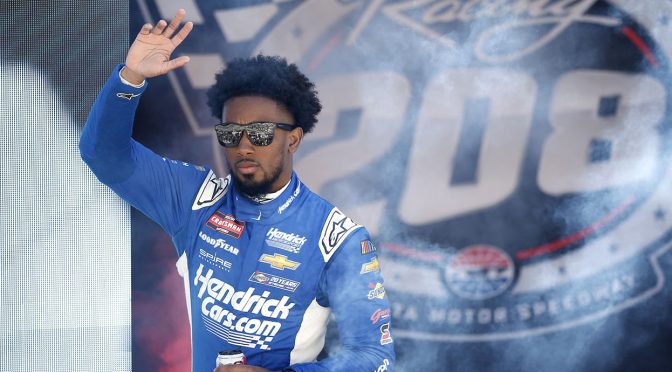 Featured Image for HendrickCars.com extends partnership with Rajah Caruth, Spire Motorsports