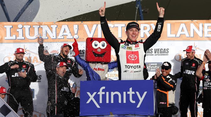 Featured image for John Hunter Nemechek, JGR dominate Xfinity Series race at Las Vegas