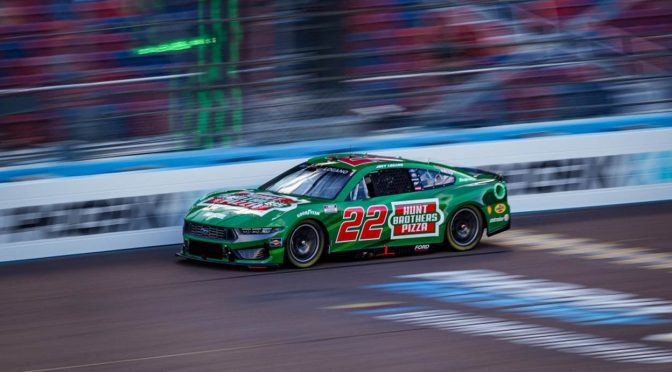 Joey Logano leads way in Cup Series practice session at Phoenix