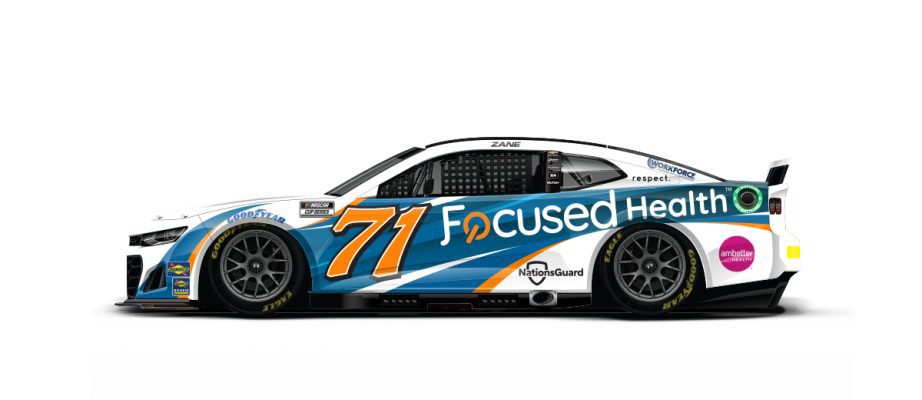 Zane Smith's paint scheme for Bristol-1.