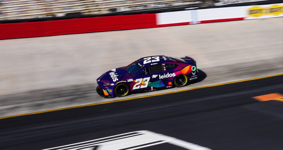 Bubba Wallace drives at Bristol.