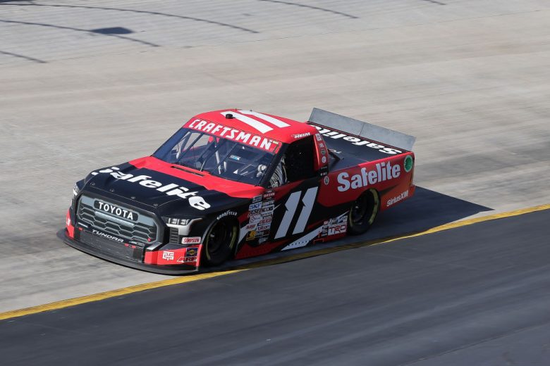 Corey Heim drives at Bristol.