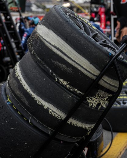 worn out tires