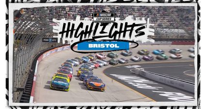 Green flag is out to start Cup Series race at Bristol