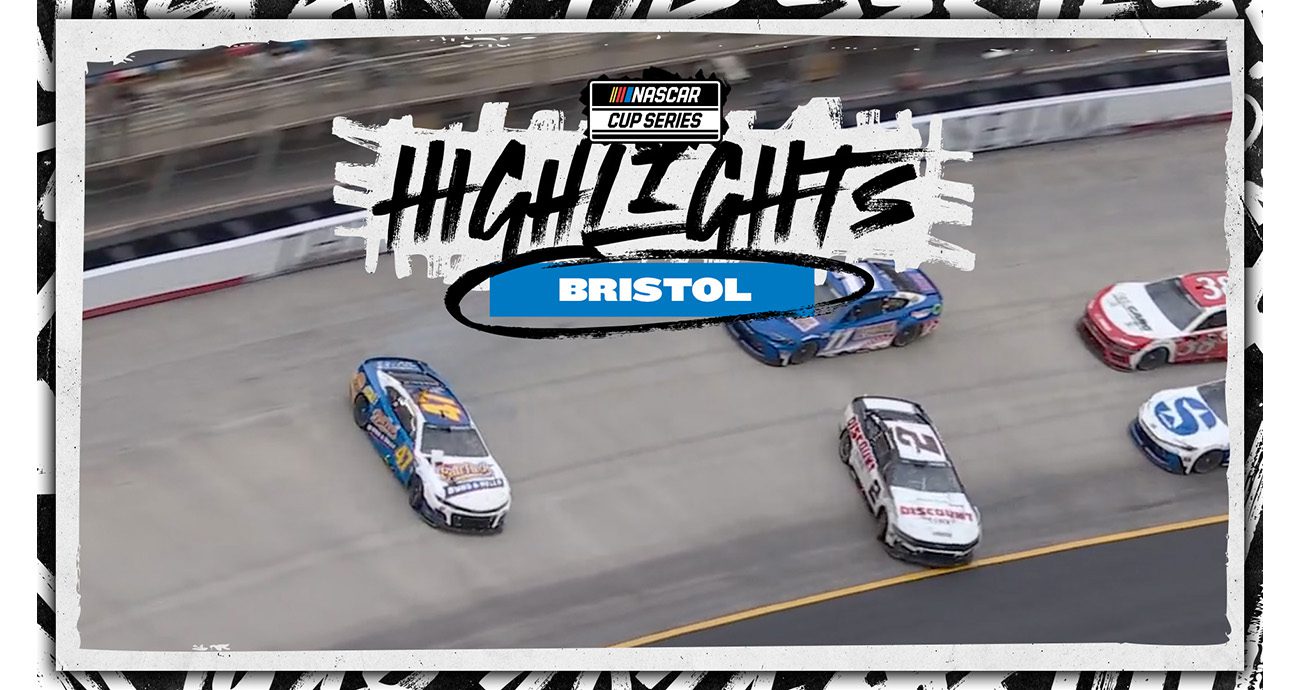 Ricky Stenhouse Jr., Austin Cindric go around at Bristol | NASCAR