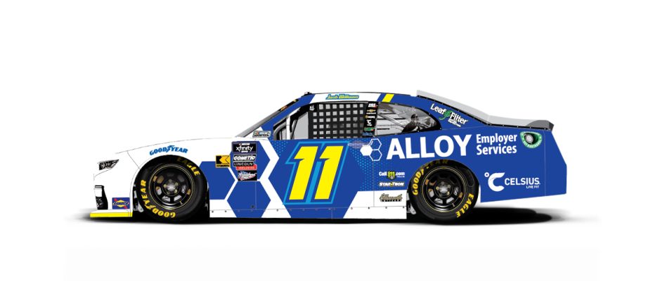 Josh Williams' paint scheme for COTA.