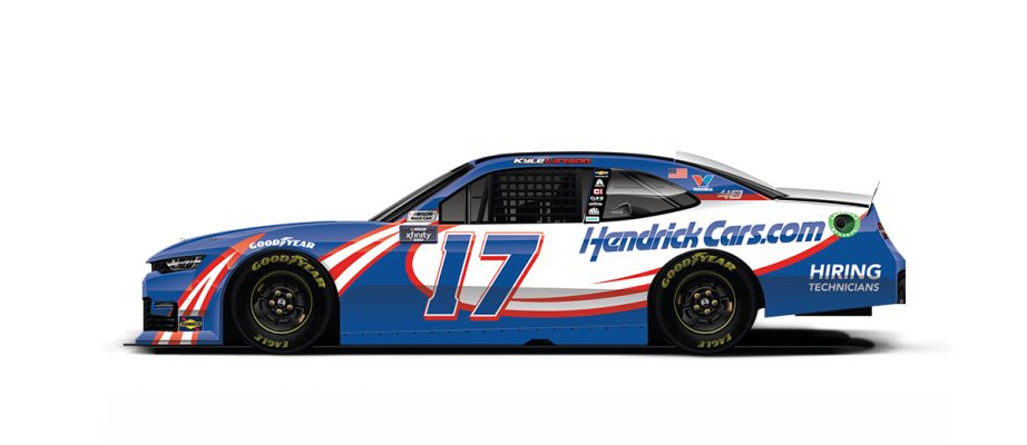 Kyle Larson's paint scheme for COTA.