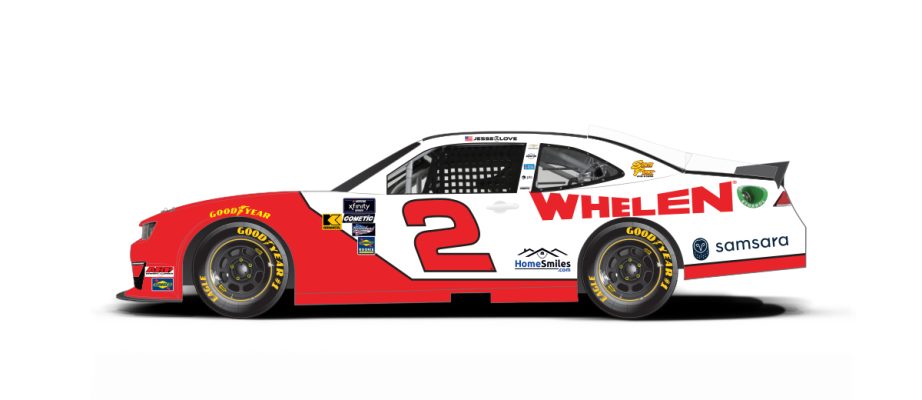 Jesse Love's paint scheme for COTA.