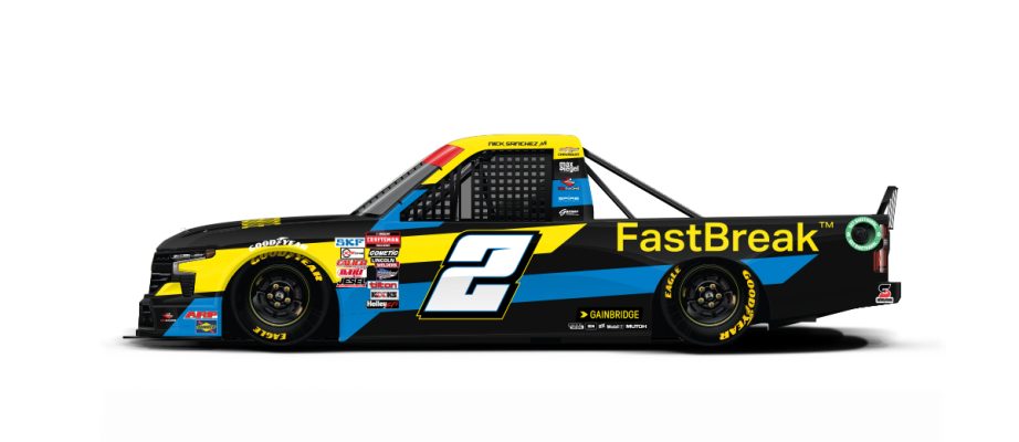 Nick Sanchez's paint scheme for COTA.