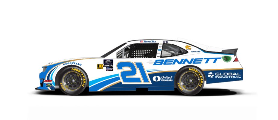 Austin Hill's paint scheme for COTA.