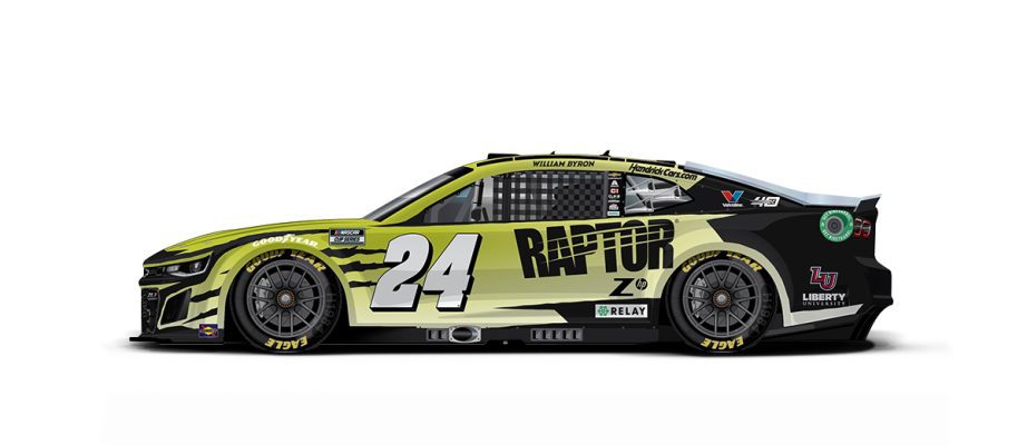 William Byron's paint scheme for COTA.