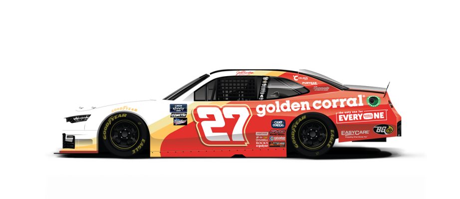 Jeb Burton's paint scheme for COTA.