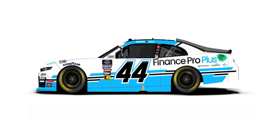 Brennan Poole's paint scheme for COTA.