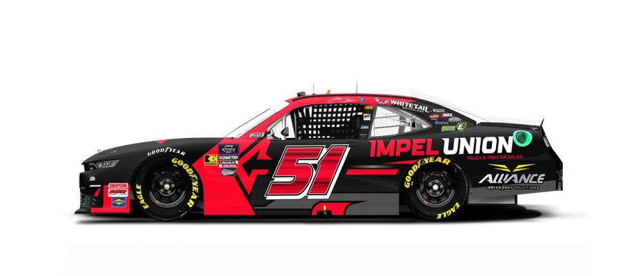 Jeremy Clements' paint scheme for COTA.