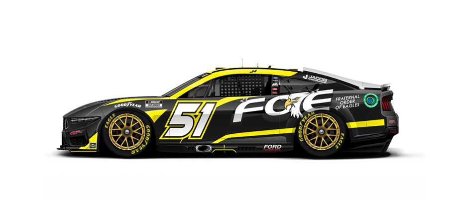 Justin Haley's paint scheme for COTA.