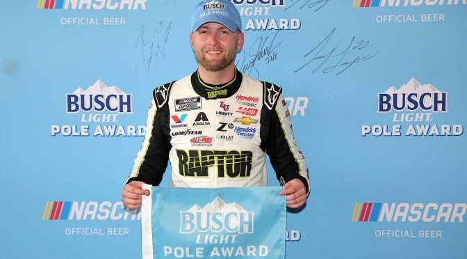 Featured image for William Byron secures Busch Light Pole at COTA