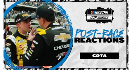 Raw: Kyle Busch confronts Christopher Bell following COTA race