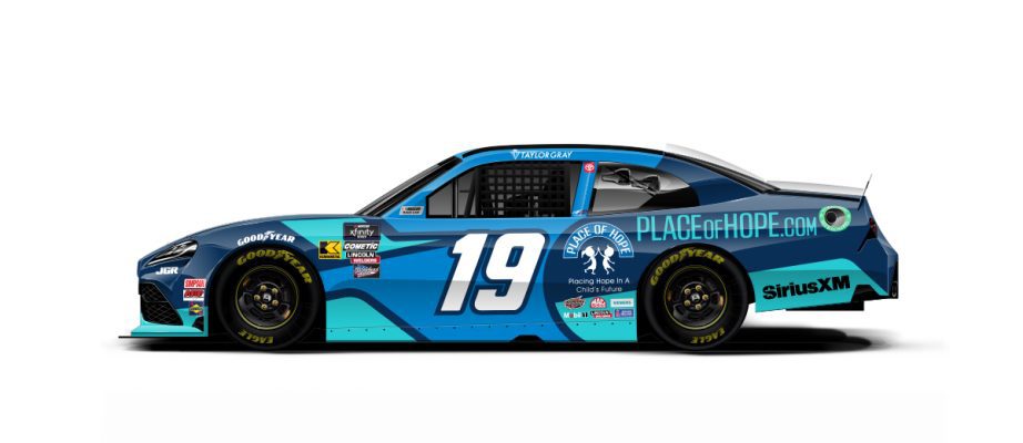 Taylor Gray's car for 2024 Richmond spring race.