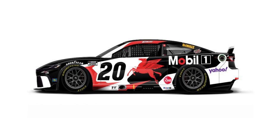 Christopher Bell's car for 2024 Richmond spring race.