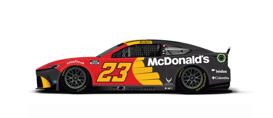 Bubba Wallace's car for 2024 Richmond spring race.