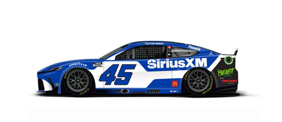 Tyler Reddick's car for 2024 Richmond spring race.