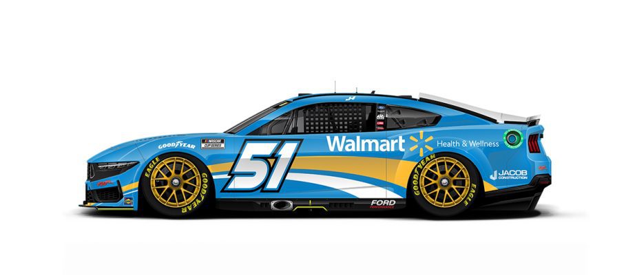 Justin Haley's car for 2024 Richmond spring race.