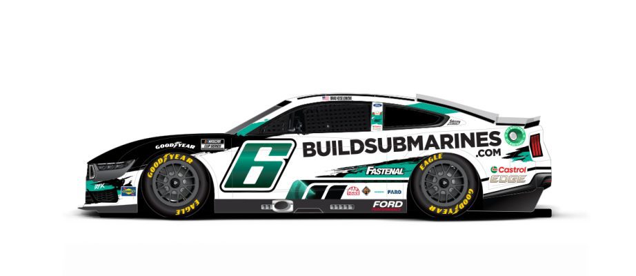 Brad Keselowski's car for 2024 Richmond spring race.
