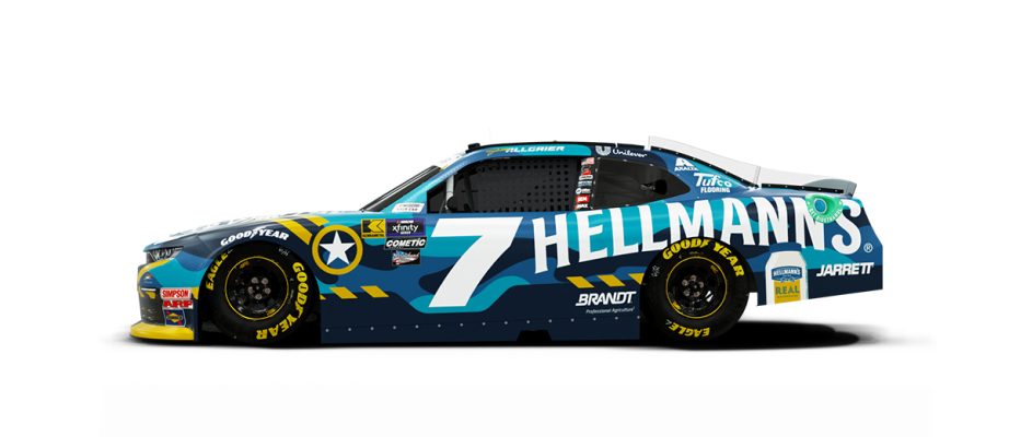 Justin Allgaier's car for 2024 Richmond spring race.