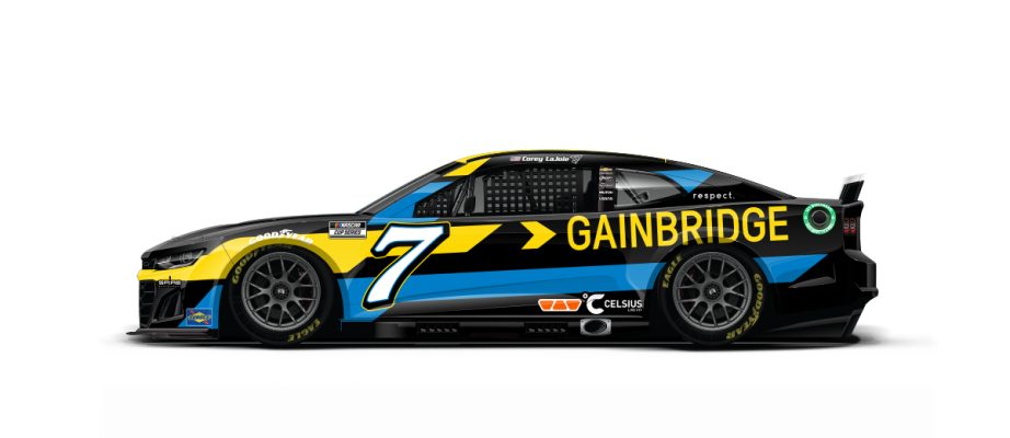 Corey LaJoie's car for 2024 Richmond spring race.