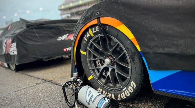 Rain places Sunday’s Cup Series start at Richmond on wet-weather tires
