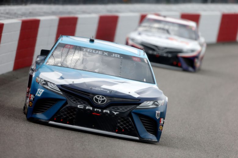 Martin Truex Jr. races at Richmond Raceway.