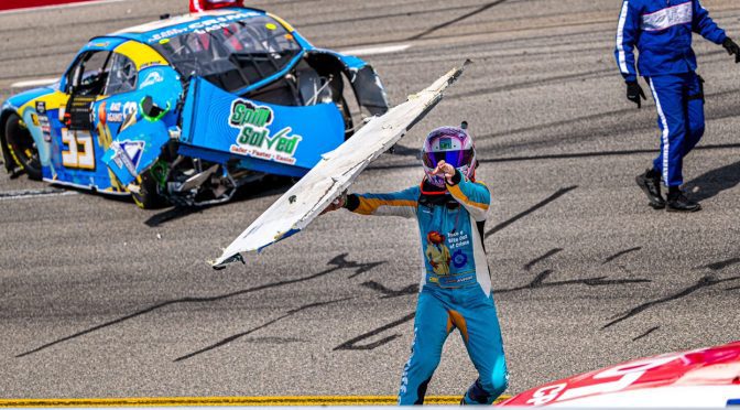 Featured Image for Joey Gase fined for safety violation following actions at Richmond