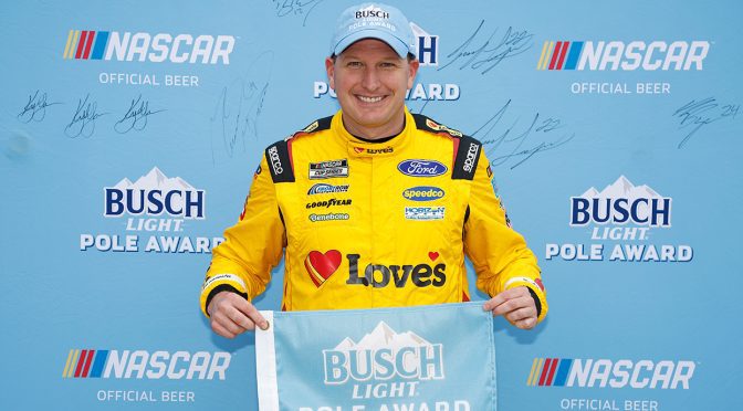 Featured Image for Michael McDowell soars to Busch Light Pole at Talladega