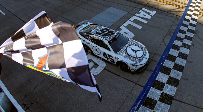 Tyler Reddick steals Talladega win as last-lap mayhem unfolds