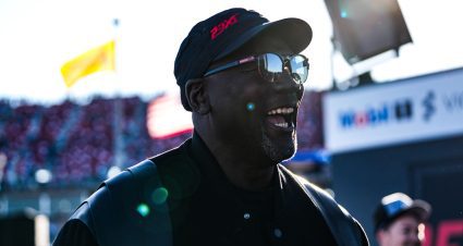 Michael Jordan celebrates Reddick’s Talladega win: ‘This, to me, is like an NBA playoff game’