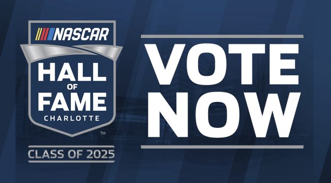 Featured Image for NASCAR Hall of Fame Fan Vote for 2025 opens; cast your ballot now