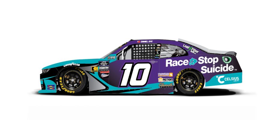 Daniel Dye's paint scheme for Dover.